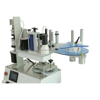 Machine d'étiquetage semi-automatique de table pour bouteilles hexagonales, applicateur d'autocollants adhésifs pour aliments, boissons, huiles essentielles, miel, confiture, produits hexagonaux