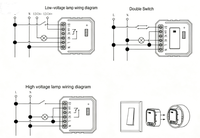 AIsmartlink Tuya Interrupteur Intelligent Contact Sec 12/24VDC Basse Tension NONC Verrou Magnétique de Porte Dispositif Intelligent Marche/Arrêt Zigbee