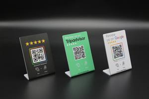 SUNLAN NFC Google Análise Stand Potencial Negócio com Display do Menu NFC Melhorado Ntag 213 Ntag216 Ntag 215 NFC Stand - Product Image 2