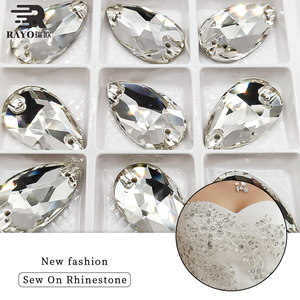 Estrás Súper Brillante Bling para Bolsos, Ropa y Zapatos para Creación de Joyería y Cristales Decorativos Espejo de Coser - Product Image 2