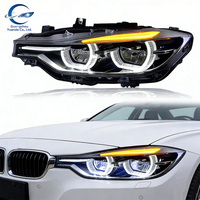 Phare LED BMW Série 3 F30 F31 F35 2013-2018, adaptatif, lumière bleue, 12V, projecteur, remplacement OEM, mise à niveau
