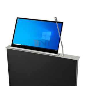 Mécanisme de levage de moniteur d'ordinateur motorisé automatique Écran rabattable caché pour table de tableau pour la traduction vidéo de présentation - Product Image 3