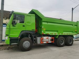 Camión Volquete HOWO 371HP 6X4 de Segunda Mano con Caja de Carga Reforzada, Gran Capacidad de Carga, para Transporte de Materiales de Minería - Product Image 6
