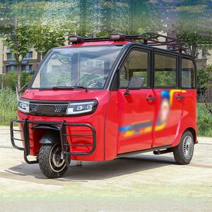 Triciclo Eléctrico Invertido Asequible para Adultos, Mini Vehículo, Coche con Batería de Litio o Plomo-Ácido, Bicitaxi Eléctrico para Adultos, Remolque - Product Image 1