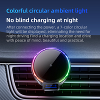 Support de téléphone universel OEM de haute qualité pour voiture, avec chargement sans fil 15W et détection automatique, pour montres et écouteurs
