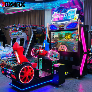 Simulateur de course automobile <span class=keywords><strong>Hurricane</strong></span> de luxe à vitesse extrême, machine de jeu à monnayeur, équipement de divertissement d'arcade intérieur - Product Image 3