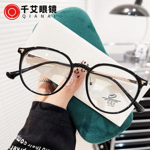 Qianai – lunettes ovales pour femmes, monture TR90, ultralégères, anti-lumière bleue, avec prescription - Product Image 3