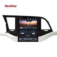Radio de coche con pantalla táctil y navegación GPS Navihua, estéreo para coche, reproductor de DVD Android para Hyundai Elantra 2015