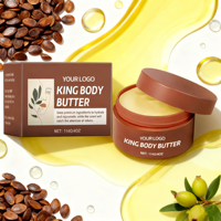 Vente en gros de beurre de soins corporels de marque privée massage quotidien crème hydratante douce crème de soins corporels au beurre de karité crème pour le Corps