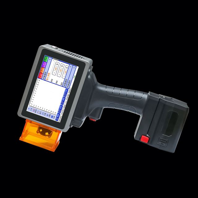 Portable Handheld Laser Marking Machine Date Logo Number Bar Code Industrial Laser Printer for Wood Carton Plastic