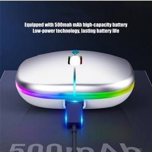 Ratón Inalámbrico para Juegos 3D Mini USB 2.4G del <span class=keywords><strong>Mejor</strong></span> Fabricante, Ratón para Computadora Portátil con Luz LED para Jugadores - Product Image 4