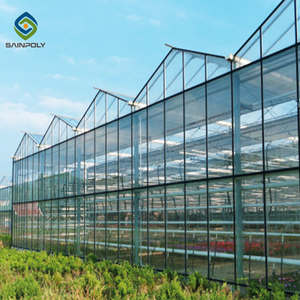 Commercial Large <span class=keywords><strong>Greenhouse</strong></span> Frame Panels Stable Single Layer Plastic Steel Agricultural <span class=keywords><strong>Greenhouse</strong></span> PC Sheet Cover for Plant - Product Image 3