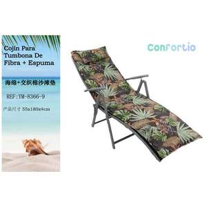 Tappetino da Spiaggia in Cotone Intrecciato TUMBONA 55X180CMX4CM-9 con Spugna per Cuscini e Guanciali - Product Image 1