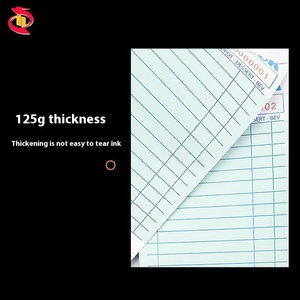 Menú de Comandas en Inglés de Alta Calidad, 125g, Doble Cara, Encuadernación Perfecta, para Clientes Extranjeros, Menú <span class=keywords><strong>Original</strong></span> para Restaurantes - Product Image 4