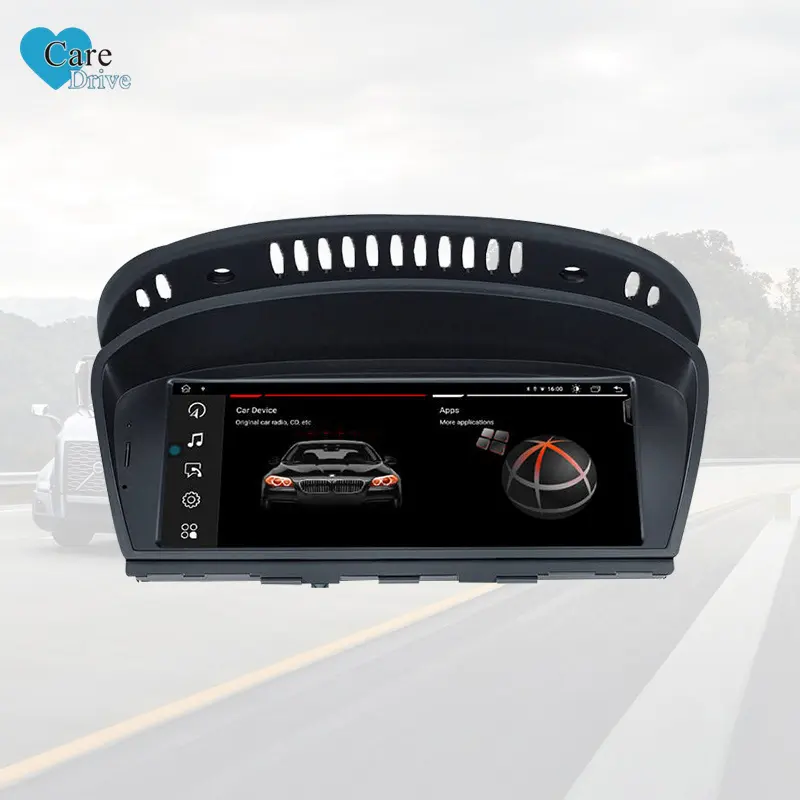 Caredrive Android 12 xe máy nghe nhạc đa phương tiện cho BMW 5 Series E60 E61 E63 E64 E90 E91 4G LTE Carplay Snapdragon Xe Video