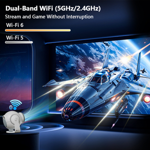 Topleo Smart Multimedia Android 14 Beamer Home LCD Sound <span class=keywords><strong>Video</strong></span> 4K LED Draagbare <span class=keywords><strong>Mini</strong></span> Projector - Product Image 3