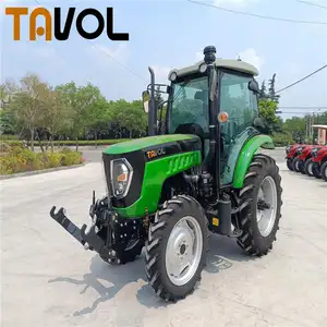 Shandong Tavol makineleri 80hp 90hp 4 tekerlekli tahrik tarım makinesi traktörleri avustralya'da güçlü güç traktör