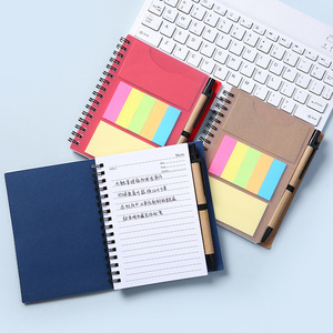 Jw1780 văn phòng giá rẻ văn phòng phẩm tùy chỉnh in logo Memo Pad Lưu ý dính thiết lập tùy chỉnh thực hiện tự dính xoắn ốc Lưu ý - Product Image 5