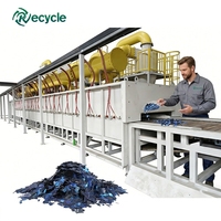 Four de pyrolyse à double panneau de verre à haut taux de récupération pour le recyclage des plaquettes de silicium de panneaux solaires