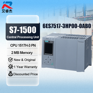 ซีพียู 6ES7517-3HP00-0AB0 ของแท้ใหม่เอี่ยม 1517H-3 PN โมดูล PLC SIMATIC S7-1500 หน่วยประมวลผลกลาง 6es7517-3hp00-0ab0 - Product Image 1