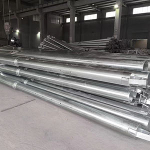 <span class=keywords><strong>Poste</strong></span> <span class=keywords><strong>tubular</strong></span> de acero telescópico eléctrico Postes de lámpara de línea de transmisión eléctrica de metal de hierro Precio competitivo Postes eléctricos - Product Image 3