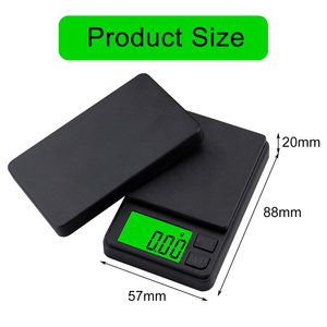 Báscula Digital de Bolsillo, Pequeña, 200g/0.01g, de Acero Inoxidable, Mini Báscula Digital para Joyería - Product Image 2