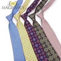 57 Farben Jacquard Striped Plaid Paisley Krawatte 7,5 cm Polyester Männlich Schmale Krawatte Skinny Smoking Anzug Shirt Geschenk für Männer Zubehör