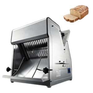 Machine à trancher le pain multifonctionnelle grande capacité pour tranches de pain de mie et cubes de pain, avec couteaux à trancher le pain - Product Image 1