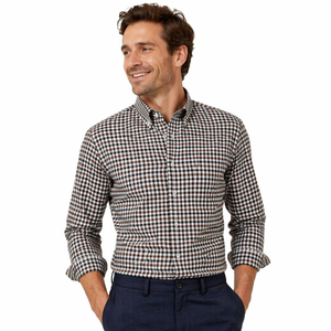 Barato al por mayor de la mejor calidad de manga larga Otoño Invierno temporada a granel Indion 100% algodón Denim Casual Fancy Men Easy Shirt - Product Image 2