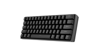 HZGAMER 61 touches clavier mécanique sans fantôme axe thé vert lumière mixte filaire petite taille bureau de jeu pour ordinateur portable éclairage couleur