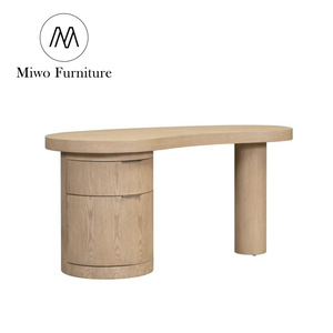 Thiết Kế Hiện Đại Cổ Secretaire Văn Phòng Rắn Gỗ Ông Chủ Máy Tính Bảng Phòng Ngủ Trẻ Em Với Ngăn Kéo Viết Nghiên Cứu Bàn - Product Image 3