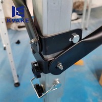 Plataforma de Escenario Cuadrada de Aleación de Aluminio de Último Modelo, Estructura Modular con Patas Ajustables, Certificación CE TUV, Elegante y Duradera