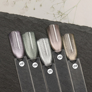 No Wipe Star Light Cat Eye Top Coat HEMA & TPO FREE Cat Eye Top Coat Gel Magnetic Top Coat Long Lasting Private Label - Product Image 1