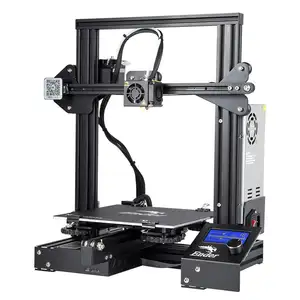 אנדר 3 3D מדפסת אלומיניום DIY עם לחדש הדפסת 220x220x250mm Vslot Prusa I3 DIY 3d בית מכונת דפוס שיניים 3d מדפסת