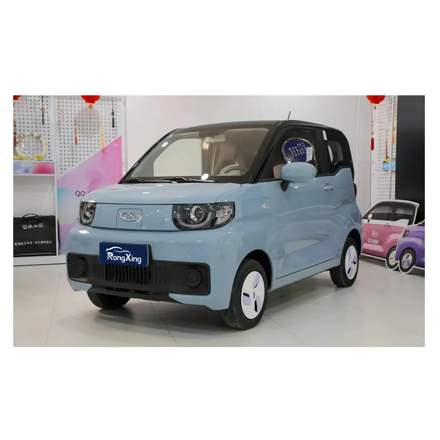 China Marca 2023 Chery 4 Assentos Mini Carro Elétrico QQ Sorvete Nova Energia Mini Carro Para Adulto