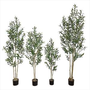 Arbre d'<span class=keywords><strong>olivier</strong></span> artificiel en gros de 160/180 cm, <span class=keywords><strong>grande</strong></span> plante décorative d'intérieur <span class=keywords><strong>pour</strong></span> salon, sur pied avec <span class=keywords><strong>pot</strong></span> - Product Image 2