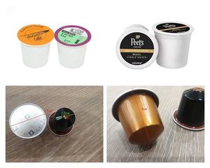 自動コーヒー粉末充填シール機ネスプレッソkcup空のコーヒーカプセル製造コーヒーカプセル充填機 - Product Image 4