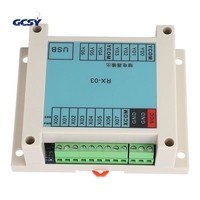 Controlador Lógico Programable (PLC) de 8 Entradas y 7 Salidas, Programación por Ordenador/Teléfono, Placa de Control Industrial, 12-4V