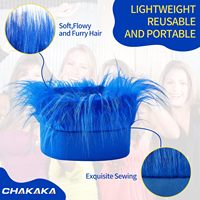 Nouveauté fou Troll cheveux perruques drôle chapeau amusant fête Costume accessoires enfants chapeaux