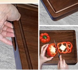 Thêm lớn Walnut gỗ Thớt nhà bếp cắt và khắc Countertop khối - Product Image 2