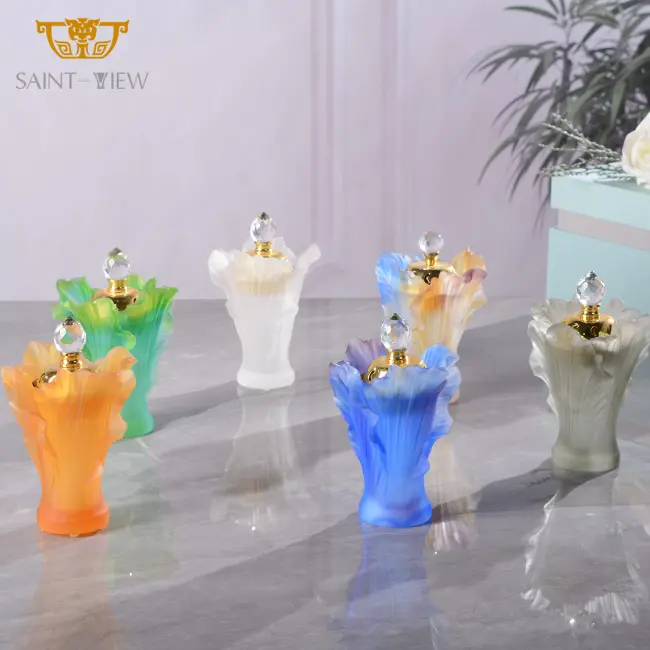 Handmade Baby Shower Giveaways Gifts Arabic Crystal Mini Bakhoor Incense Burner