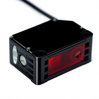 Sensor de Proximidad Fotoeléctrico HEINXS PG4-BLD3000N, Láser Rojo 650nm, Largo Alcance, Reflexión Difusa, Salida NPN, Económico