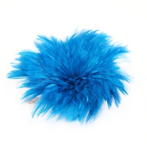 Plumes de cou de coq blanchies naturellement, teintes en <span class=keywords><strong>blanc</strong></span>, de 4 à 6 pouces, en gros, pour la fabrication de mouches de pêche à la mouche - Product Image 6