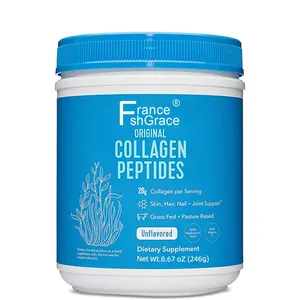 Beauty Food Grade 100% protein rambut tulang hidrolisasi bubuk peptida Multi kolagen ikan laut