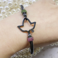 Kalung Liontin Rantai Baja Tahan Karat Huruf Yunani Gadis Cantik Alpha Kappa Zeta IVY