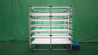 2025 Système de culture de microgreens hydroponiques d'intérieur Supports Plateaux Microgreen d'intérieur intelligents Plantes en croissance