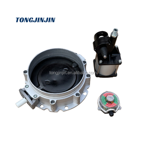 Válvula de mariposa de una sola brida con disco recubierto de poliuretano de accionamiento automático Serie VFS V1FS100 para control de flujo industrial - Product Image 2