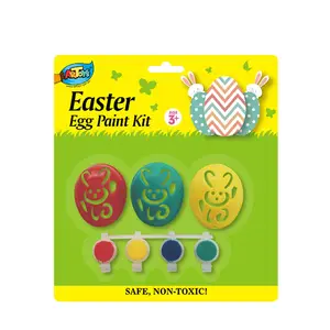 Factory custom kid diy drawing easter egg paint kit