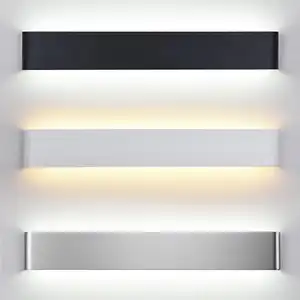 Led Hoofdeinde Lineair Licht Dimbaar Huis Slaapkamer Nachtkastje Wandlamp Buiten Waterdicht Ip65 Corridor Licht