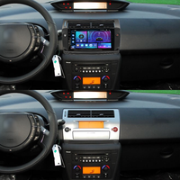 Radio GPS para Auto BQCC Android 15, Reproductor de Video Android, 4G WIFI, 2DIN, DSP, Carplay, Compatible con Citroën C4 C-Trimphe 2004-2014